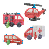 Playmais Spaß, Feuerwehrwagen zu spielen