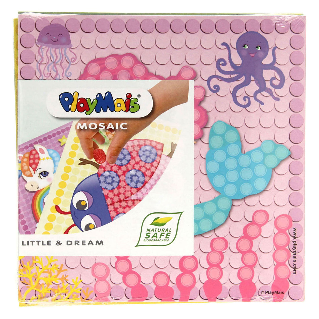 Playmais Mosaic -Karten dekorieren Mädchen Set, 24st.