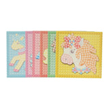 Playmais Mosaic -Karten dekorieren Mädchen Set, 24st.
