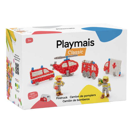 Playmais klassische Feuerwehr – 800 Teile