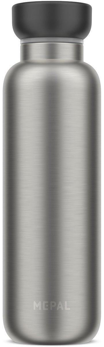 Mepal Thermoflasche Ellipse – 500 ml – Isolierflasche – auslaufsicher – Nordic Black