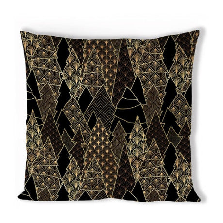 Ambiente Kissenbezug Luxus Bäume schwarz