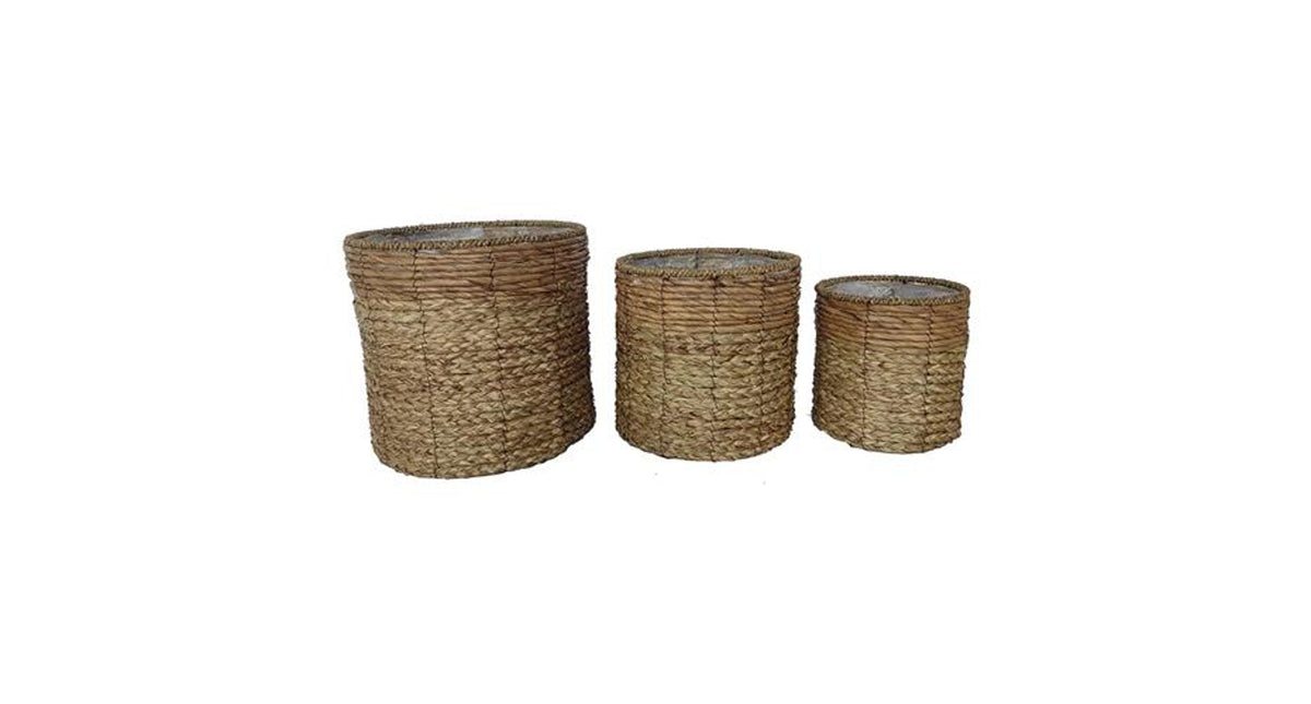 S 3 pot gibsons ø19 29 32 h29cm natural