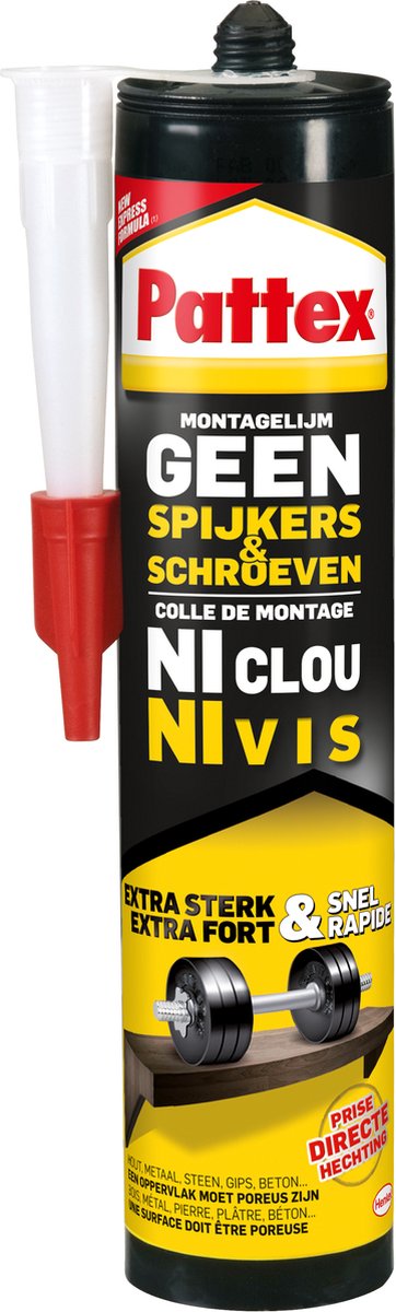 Pattex Montageset 400 gr | Montageset für den Innen- und Außenbereich geeignet | universell einsetzbar | Extrem stabiler Montagesatz