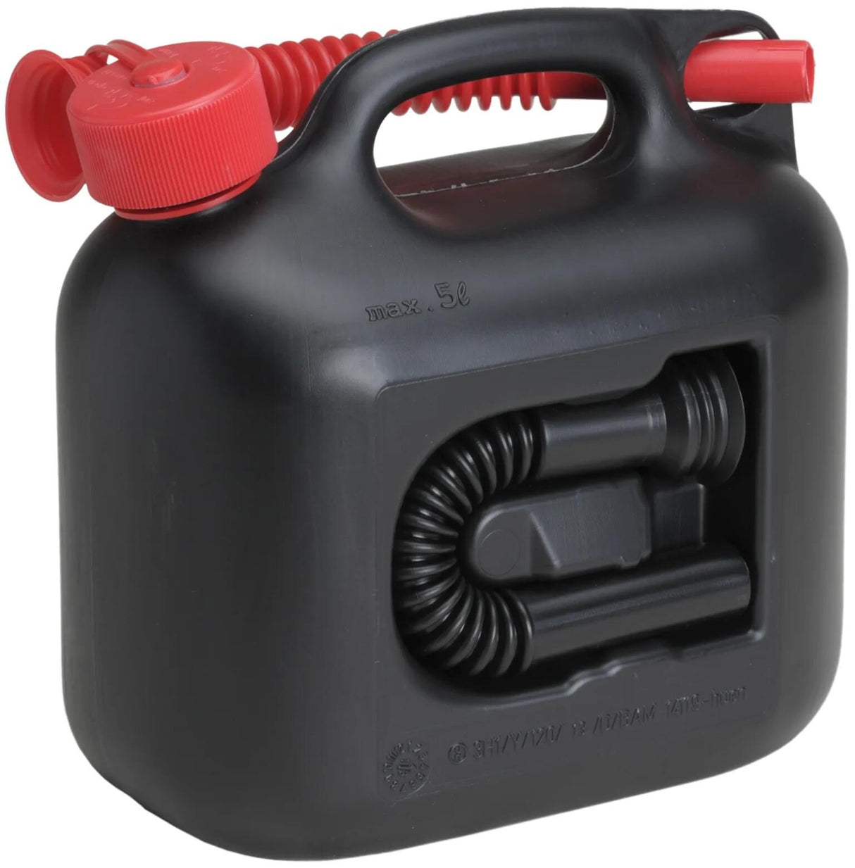 Hünersdorff Kanister Premium (Un)Benzinkanister. 5l schwarzer Kunststoff, un