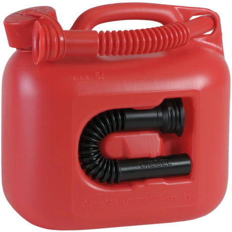 Hünersdorff Kanister Premium (un) Benzinkanister 5l roter Kunststoff, un