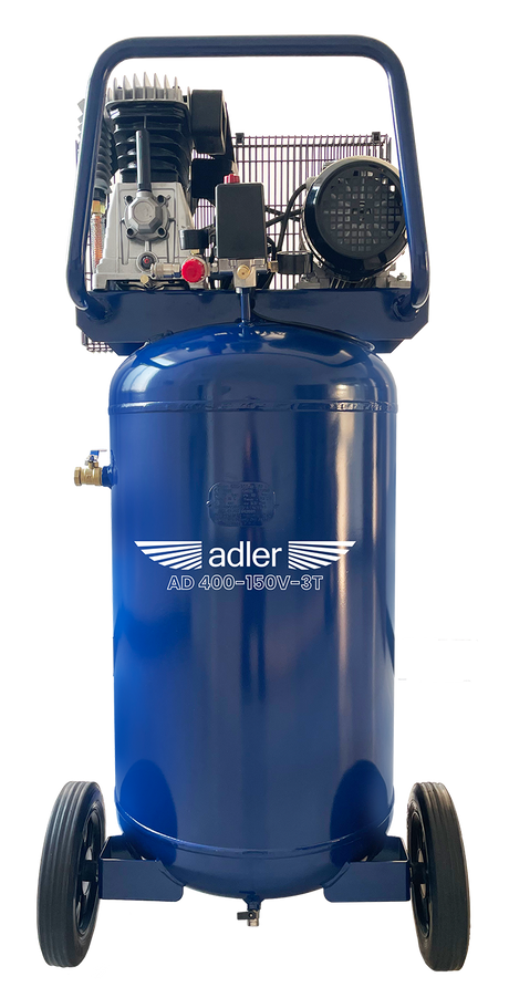 Adler compressor 150l ad400-150v-3t 400v verticaal