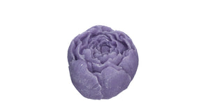 Pioenroos amberblok deluxe ø6,5 h.5,5 cm lavender