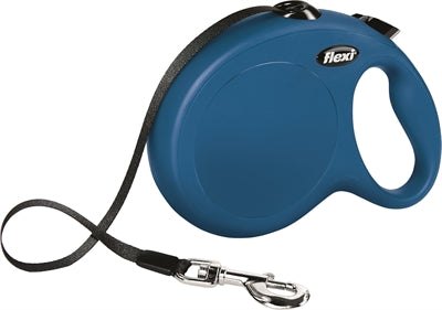 Flexi-Produkte, einziehbare Linie, neuer klassischer Reifen, blau, 8 Meter, bis zu 50 kg