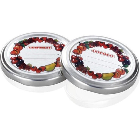 Leifheit Ersatzdeckel Marmeladenglasdeckel ø5,7cm für Einmachgläser Set à 10 Stück im Karton verpackt