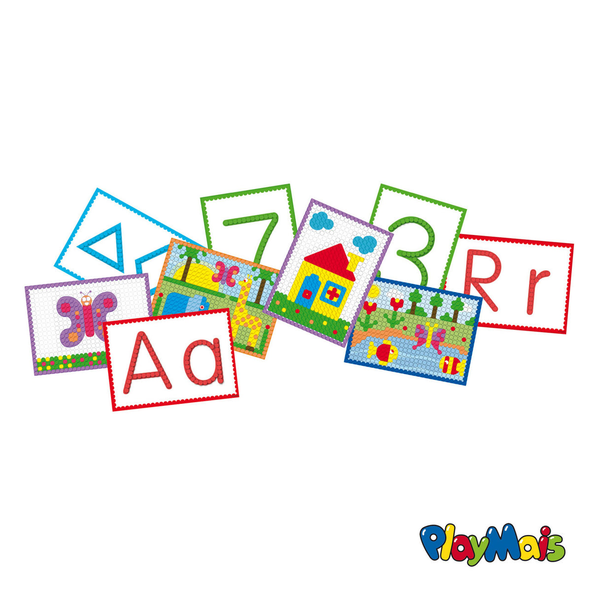 Playmais Eduline-Mosaik (>12.000 Teile)