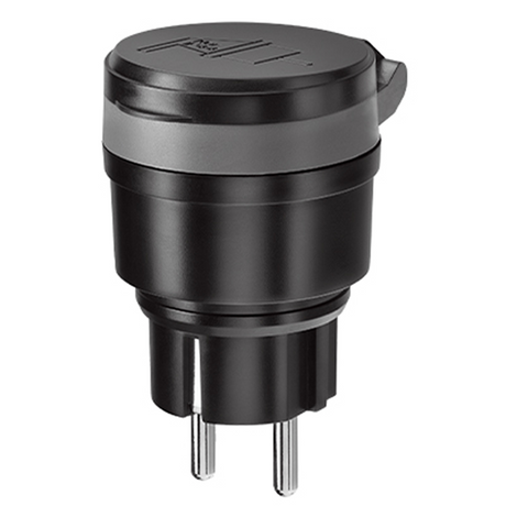 Klicken Sie auf Kompaktstecker, um draußen zu sein