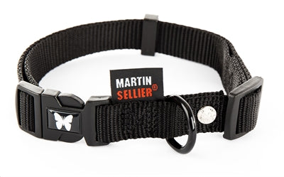 Martin-Halsband verstellbar Nylon schwarz