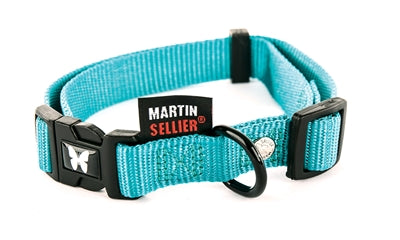 Martin-Halsband verstellbar Nylon türkis