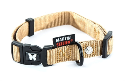Martin-Kragen verstellbar Nylon beige