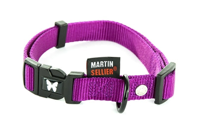 Martin-Halsband verstellbar Nylon lila