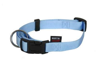 Martinshalsband Basic Nylon blau
