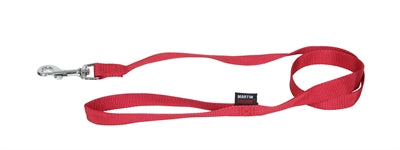 Martin Hundeleine Basic Nylon rot
