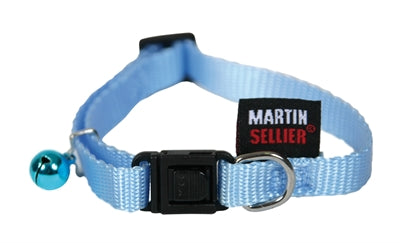 Martin Katzenhalsband Nylon uni blau