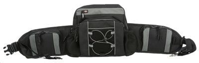 Trixie Hip Bag Verstellbares schwarzes Grau