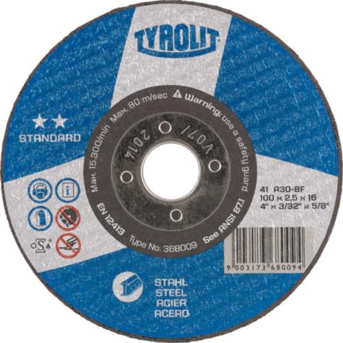 Tyrolit dss 230x3,0mm a30s-bf Standardstahl | 25 Stück