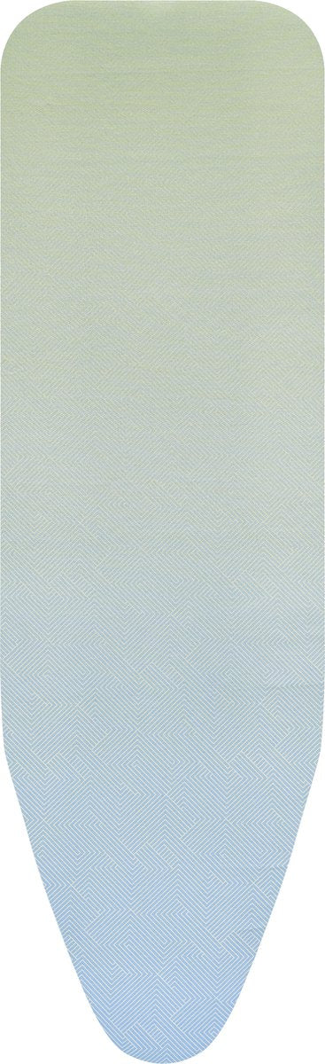Brabantia Bügelbrettbezug B – 124 x 38 cm – Komplettset – beruhigendes Meer