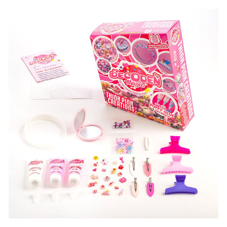 Gear2play Decoden Magic – Deluxe: Think Pink Creations Puffy-Kleber-Bastelset
