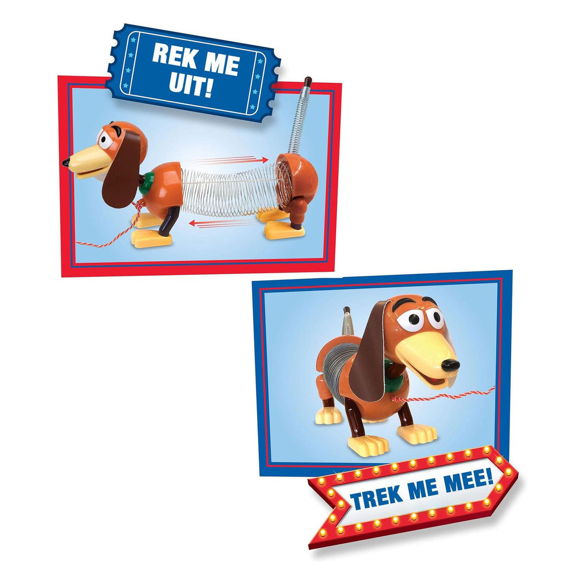 Spielen Sie einfach die Slinky-Dog-Toy-Story