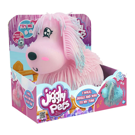 Spectron Jiggly Pets elektronischer Welpe rosa
