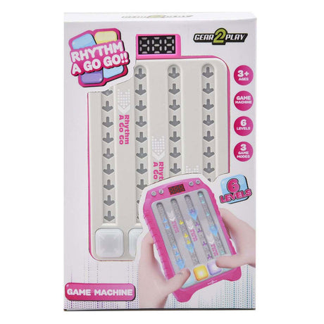 Gear2play Rhytm A Go Follow the Rhythm Game Pink