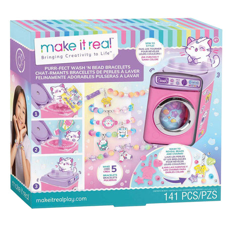 Herstellung schnurrender Spectron-Wash-and-Bead-Armbänder
