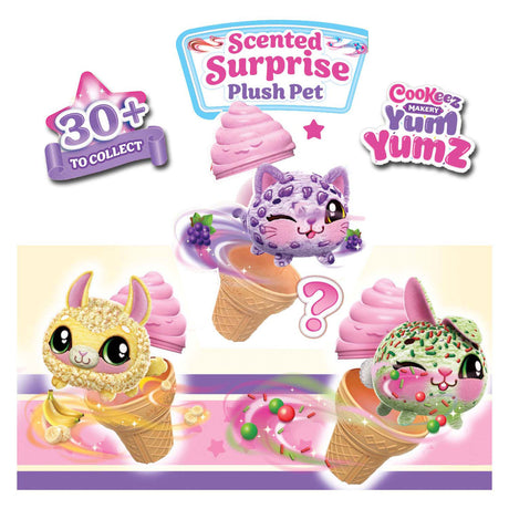 Cookeez Makery Yum Yumz Surprise Kuscheltier, 1er-Pack
