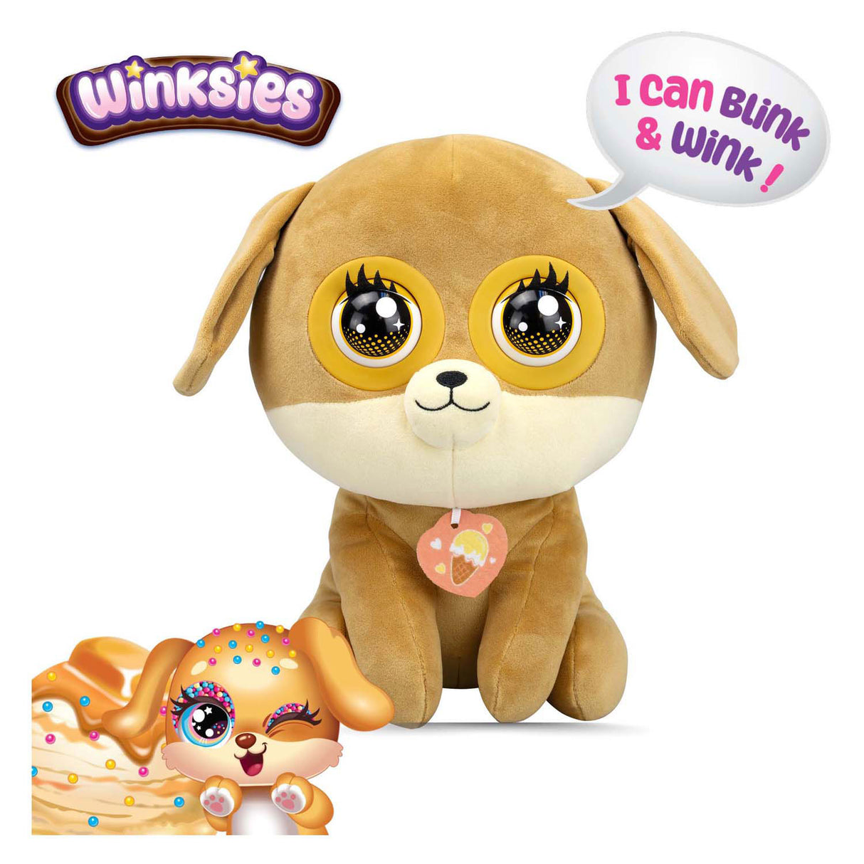 Silverlit Winksies Karamellwelpe