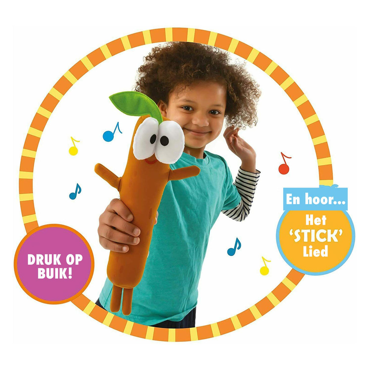 Spectron Hey Duggee singt klebry stick pluche