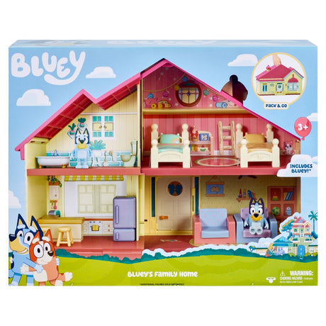 Moose Toys blaues Spielhaus mit Zubehör-Spielset