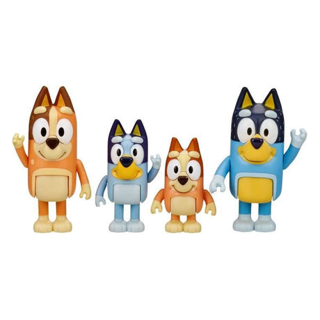 Moose Toys blaue Familienspielfiguren, 4-tlg.