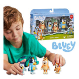 Elchspielzeug Bluey Family Figur Set 4 Pack