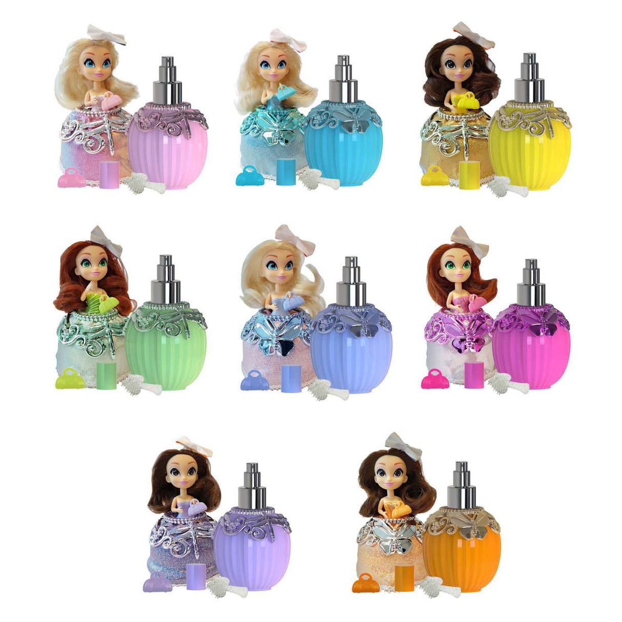 Spectron Perfumies Parfümflasche und Puppe