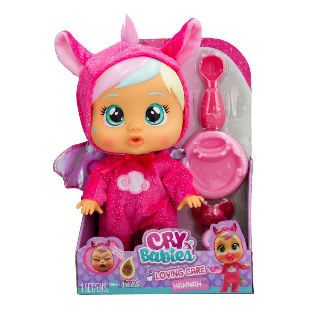 Spectron Cry Babies Babypuppe liebevolle Pflege Fantasy Hannah
