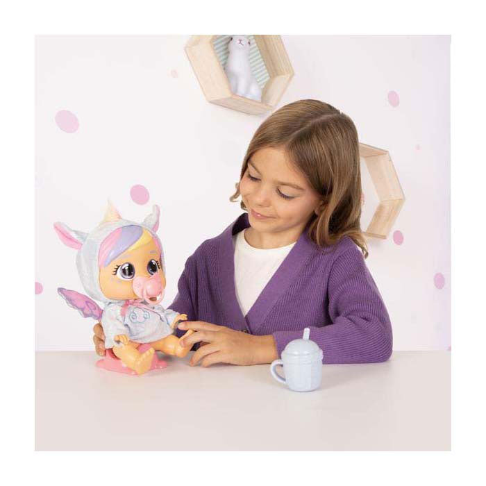 Spectron Cry Babies Babypuppe liebevolle Pflege Fantasy Jenna