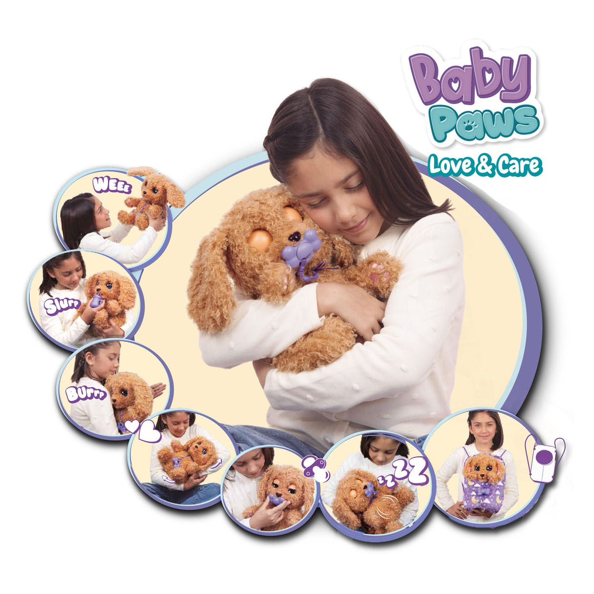Spectron Baby Paws interaktiver Welpe