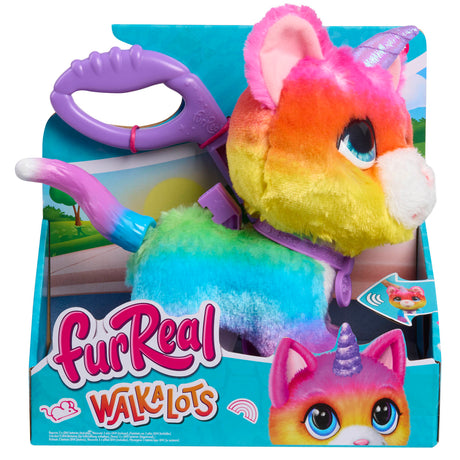 Spectron Furreal Walk-a-Lots Einhorn-Katze, interaktives Tier