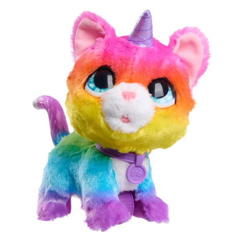 Spectron Furreal Walk-a-Lots Einhorn-Katze, interaktives Tier