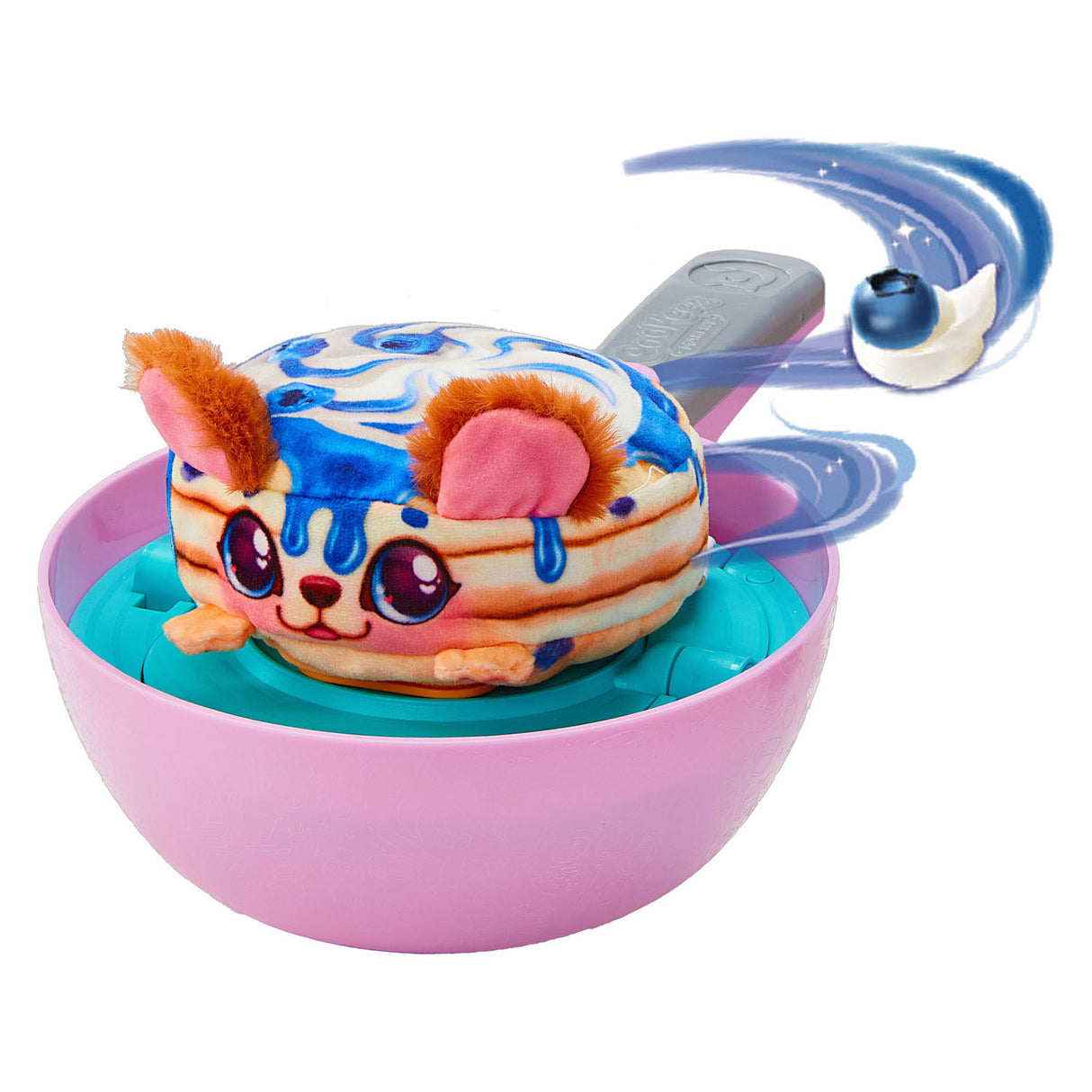 Moose Toys Cookeez stellt Ihr eigenes Plüsch-Überraschungstier in einer Bratpfanne her
