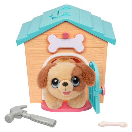 Little Live Pets Überraschungshündchen Kuscheltier im Hundehütte
