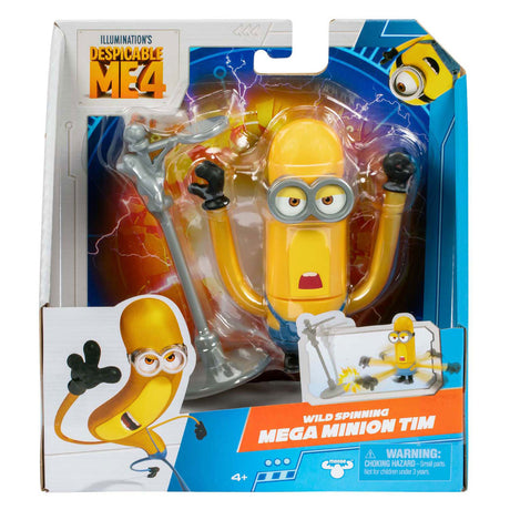 Moose Toys „Ich – Einfach Unverbesserlich 4“ – Wild Spinning Mega Minion Tim – Actionfigur