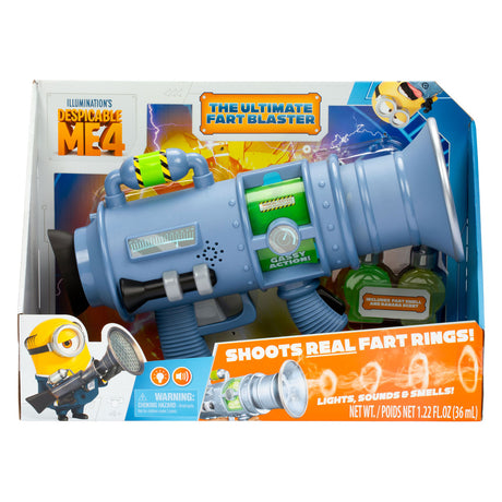 Moose Toys „Ich – Einfach unverbesserlich 4“ – ultimativer Furz-Blaster mit Licht und Ton