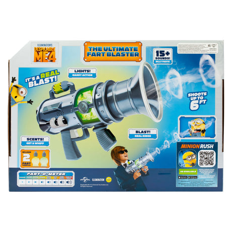 Moose Toys „Ich – Einfach unverbesserlich 4“ – ultimativer Furz-Blaster mit Licht und Ton