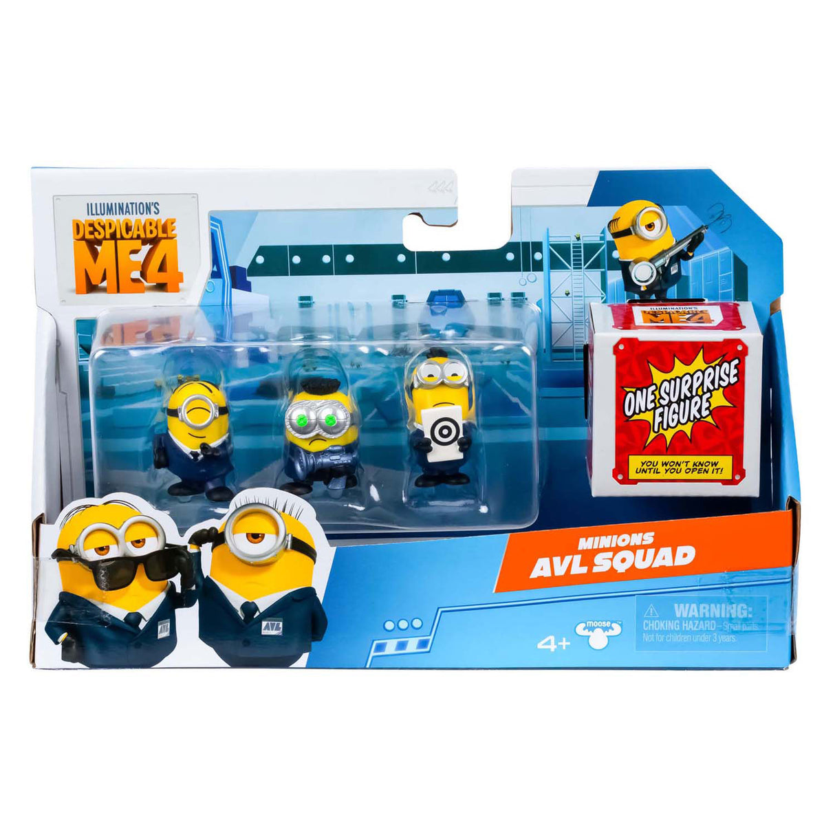 Pic desable me 4 – Partybus Spielfiguren 4er-Pack