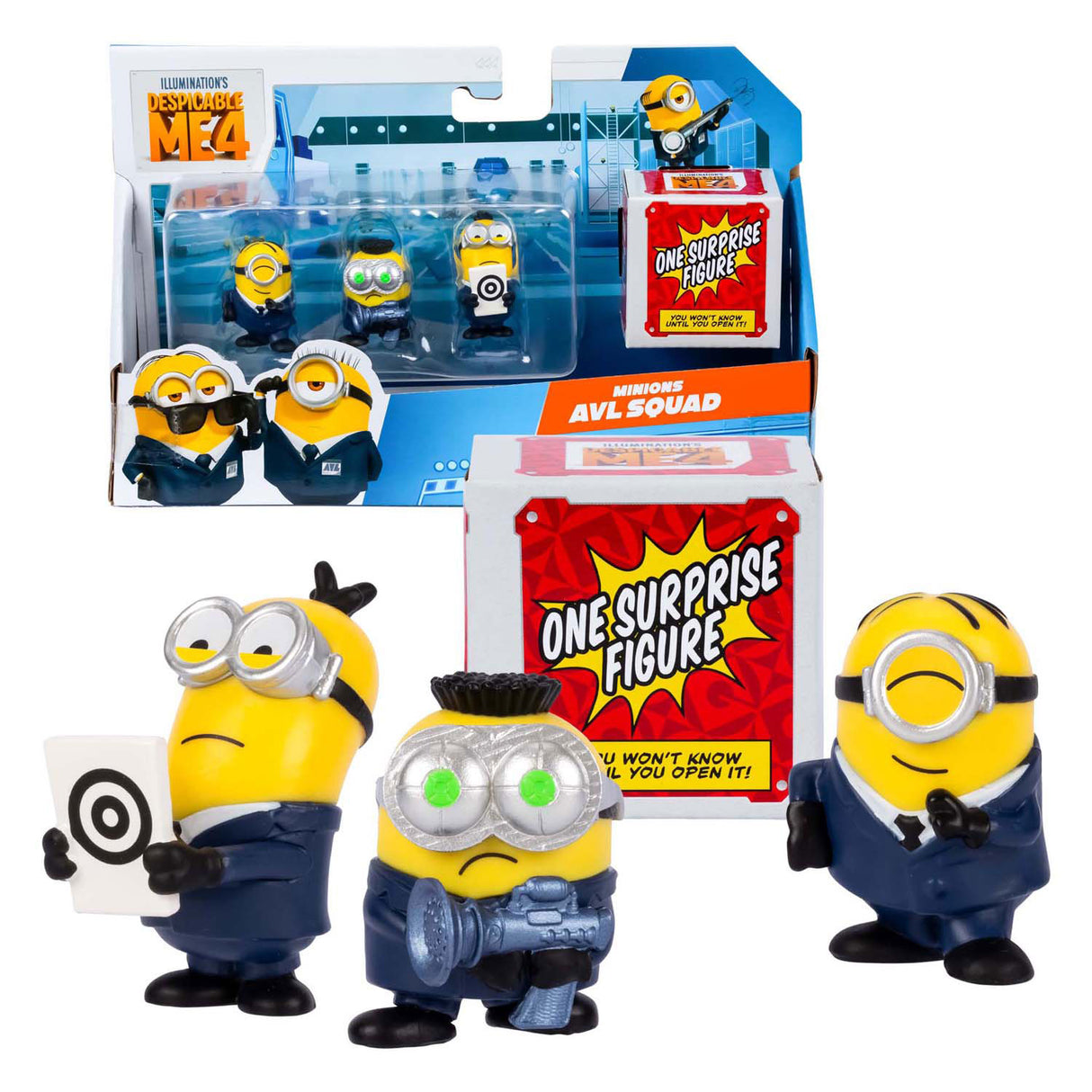 Pic desable me 4 – Partybus Spielfiguren 4er-Pack